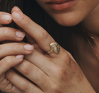 Temple Of The Sun - Eleni Ring - Gold