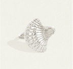 Temple Of The Sun - Eleni Ring - Silver