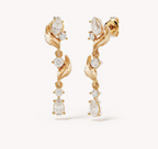 By Charlotte - Through The Seasons Drop Earrings - Gold
