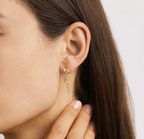 By Charlotte - Through The Seasons Drop Earrings - Gold