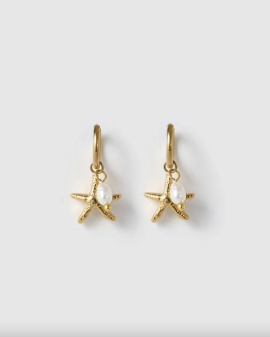 Arms of Eve- Laguna Pearl Earrings
