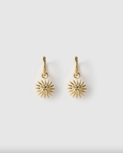 Arms of Eve- Magnolia Gold Charm Earrings