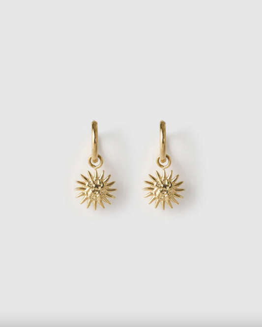 Arms of Eve- Magnolia Gold Charm Earrings