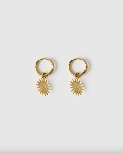 Arms of Eve- Magnolia Gold Charm Earrings