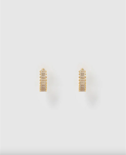 Arms of Eve- Khloe Gold Earrings - Stone