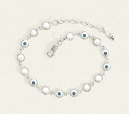 Temple of the Sun - Mavi Chain Bracelet - Silver