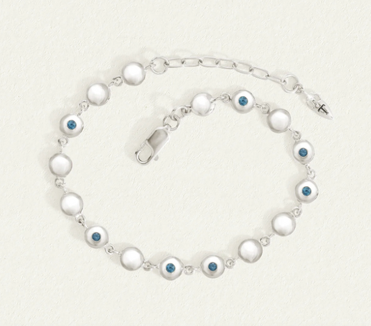 Temple of the Sun - Mavi Chain Bracelet - Silver