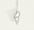 Temple Of The Sun - Spire Pendant Necklace - Silver