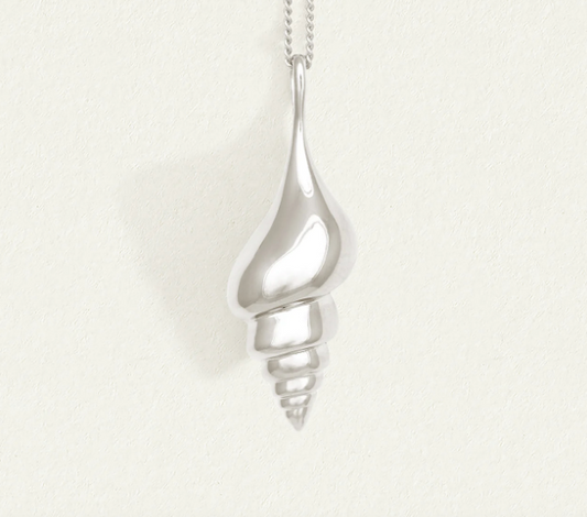 Temple Of The Sun - Spire Pendant Necklace - Silver