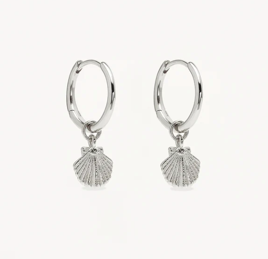 By Charlotte - By The Shore Hoops - Silver