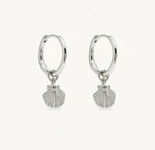 By Charlotte - By The Shore Hoops - Silver
