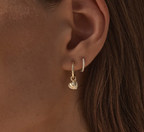 By Charlotte - You Have My Heart Hoops - Gold