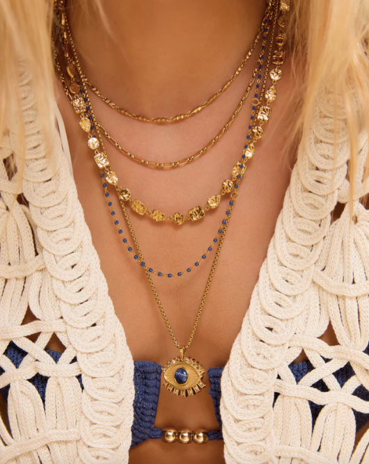 Arms Of Eve - Peggy Necklace - Blueberry