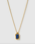 Arms Of Eve - Teo Gold Necklace - Lapis Lazuli
