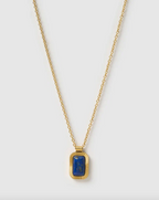 Arms Of Eve - Teo Gold Necklace - Lapis Lazuli