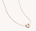 By Charlotte - Lucky Horseshoe Necklace - Gold