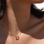 By Charlotte - Lucky Horseshoe Necklace - Gold