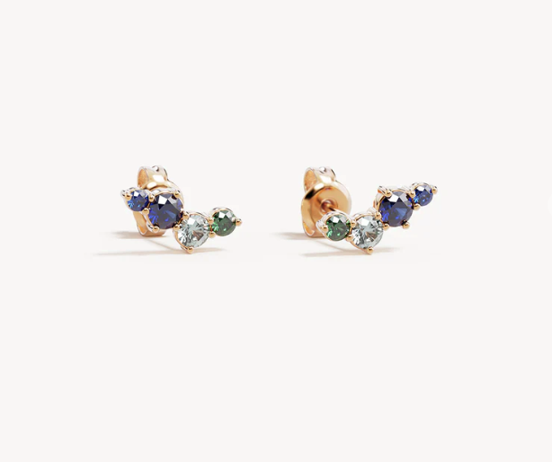 By Charlotte - Endless Skies Stud Earrings - Gold