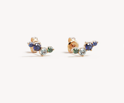 By Charlotte - Endless Skies Stud Earrings - Gold