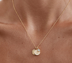 By Charlotte - With Freedom I Become Necklace - Gold
