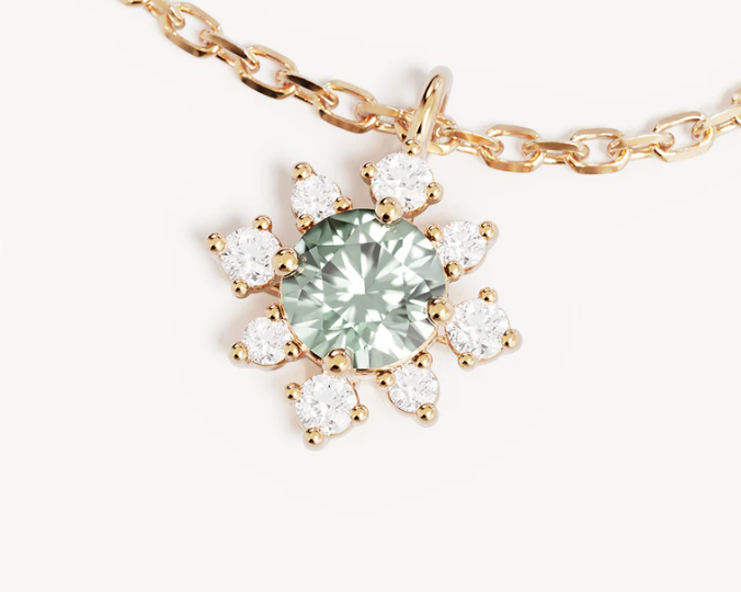 By Charlotte - With Grace, I Rise Necklace - Gold
