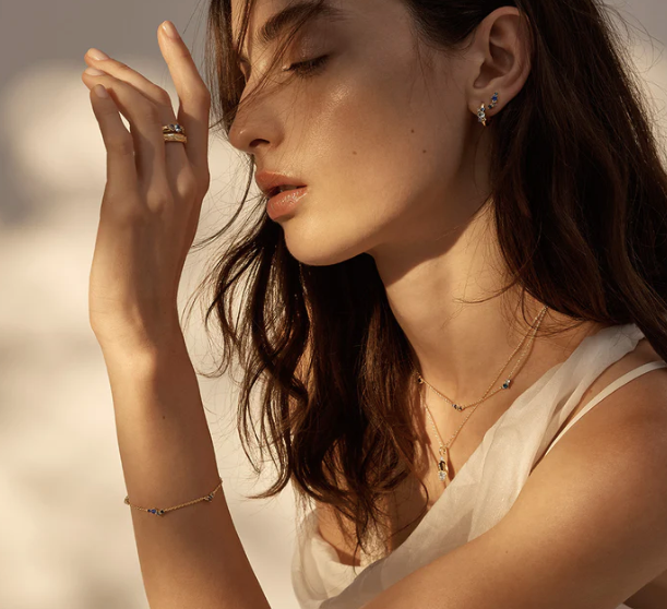 By Charlotte - Endless Skies Choker - Gold