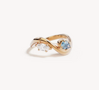 By Charlotte - With Freedom I Become Ring - Gold