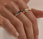 By Charlotte - With Freedom I Become Ring - Gold
