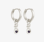 Temple Of The Sun - Lia Earrings - Silver