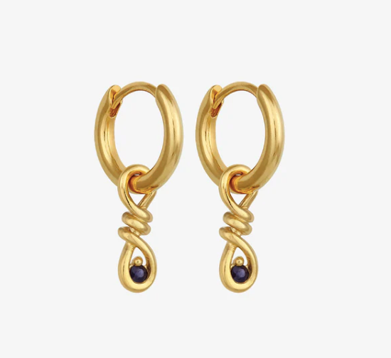 Temple Of The Sun - Lia Earrings - Gold