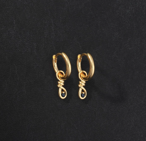 Temple Of The Sun - Lia Earrings - Gold