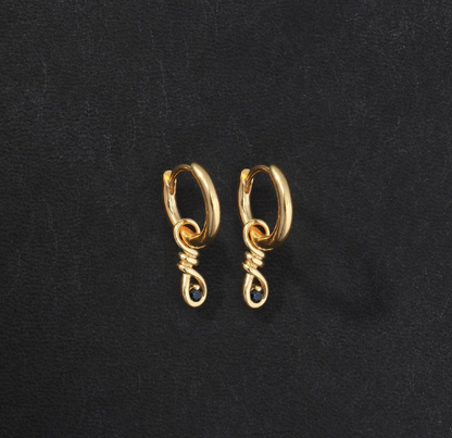 Temple Of The Sun - Lia Earrings - Gold