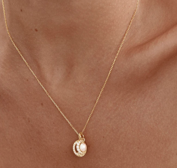 By Charlotte - Celestial Skies Necklace - Gold