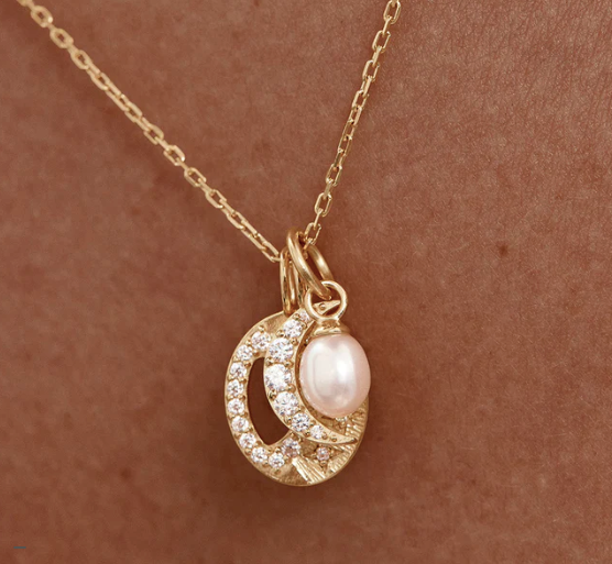 By Charlotte - Celestial Skies Necklace - Gold