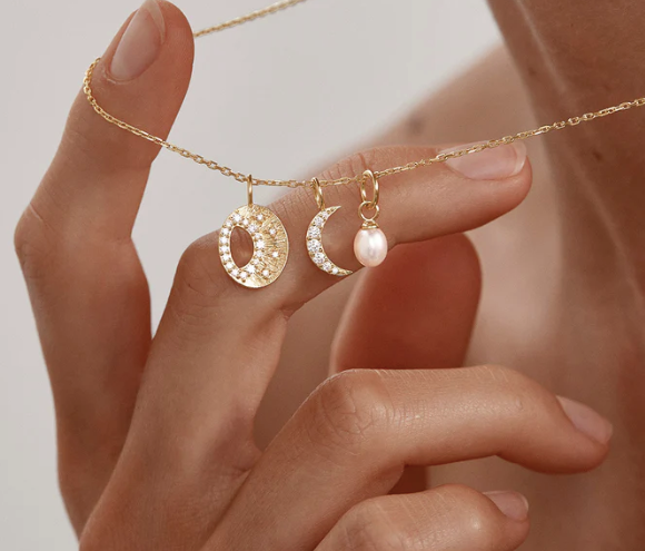By Charlotte - Celestial Skies Necklace - Gold