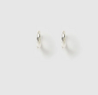Arms Of Eve - Shia Huggie Earrings - Silver