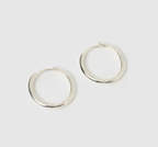 Arms Of Eve - Scarlet Hoop Earrings - Silver