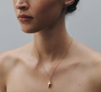 Temple Of The Sun - Spire Pendant Necklace - Gold