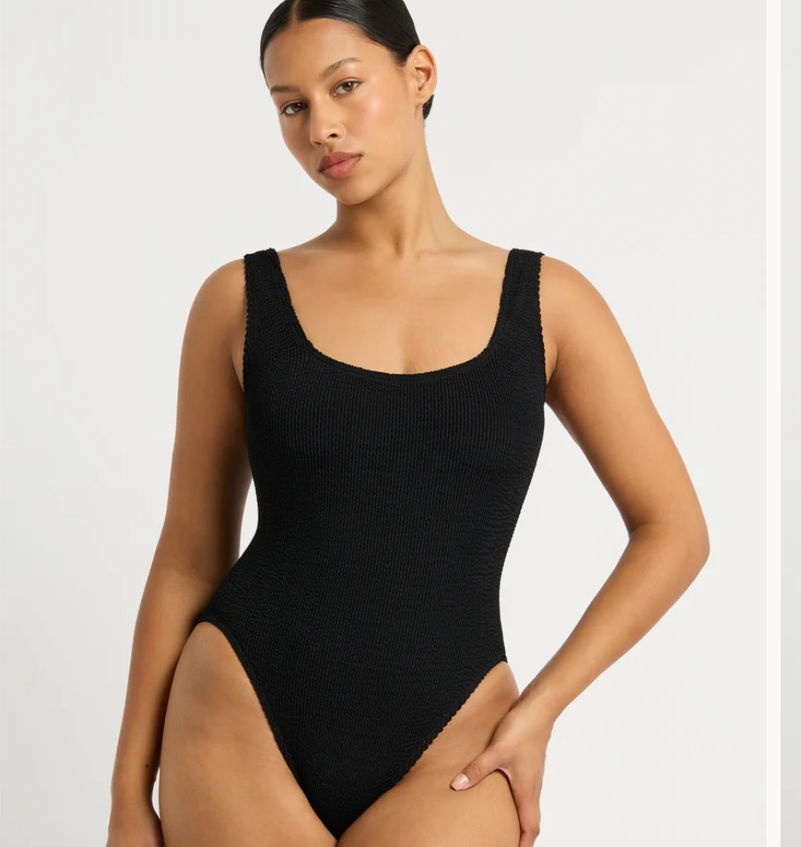 Bond-Eye Swim - Madison 1 Pce - Black Eco