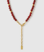 Arms Of Eve - Tallulah Necklace Long - Red Agate