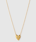 Arms Of Eve - Cupid Heart Necklace - Gold