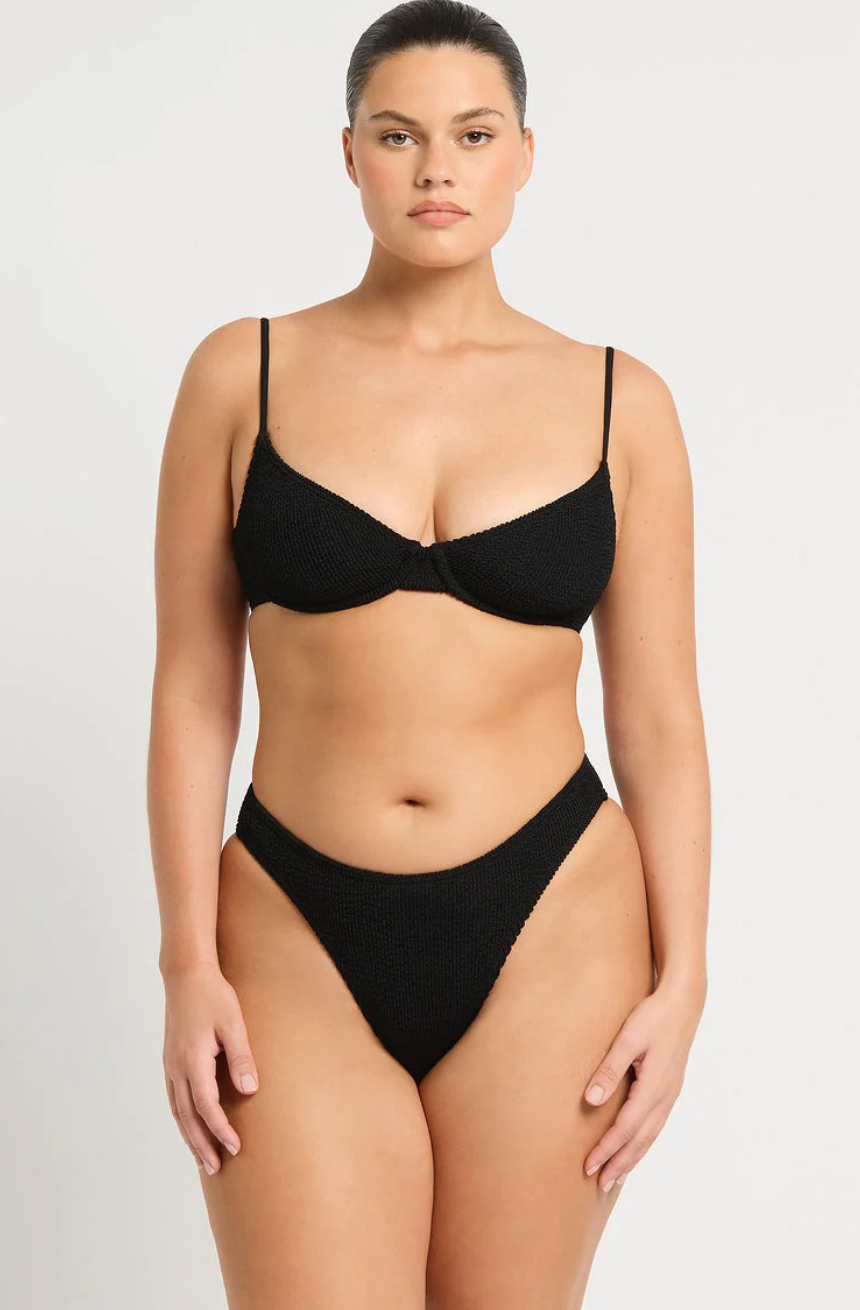 Bond-Eye Swim - Gracie Balconette - Black Eco