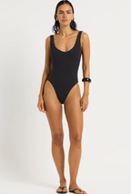 Bond-Eye Swim - Lucia 1 Pce - Coconut Zebra/ Black