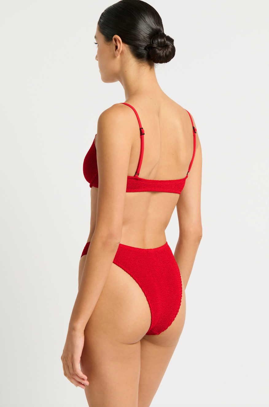 Bond-Eye Swim - Gracie Balconette - Baywatch Red Eco