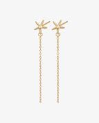 Temple Of The Sun - Seba Stud Earrings - Gold