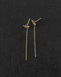 Temple Of The Sun - Seba Stud Earrings - Gold