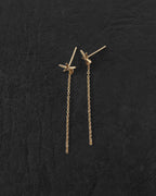 Temple Of The Sun - Seba Stud Earrings - Gold