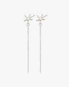 Temple Of The Sun - Seba Stud Earrings - Silver