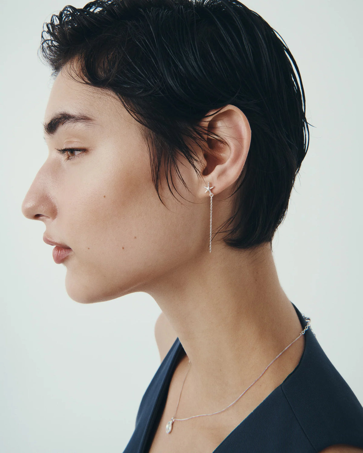 Temple Of The Sun - Seba Stud Earrings - Gold