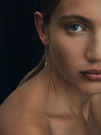 Temple Of The Sun - Silph Earrings Gold
